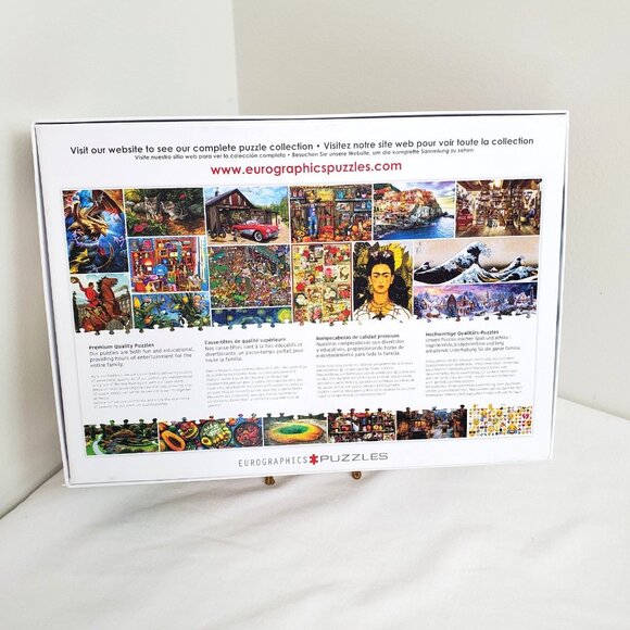 Cupcake Rainbow 1000 Piece Jigsaw Puzzle Eurographics EUC Complete - Picture 2 of 10